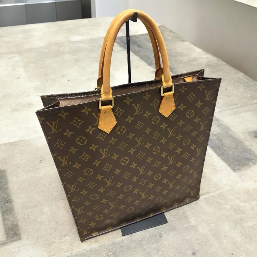 Vintage Louis Vuitton Monogram Sac Plat Tote